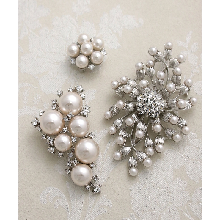 ブローチ ビジュー パール | VINGTAINE | 詳細画像6 