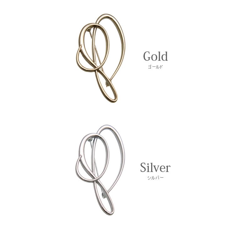 ブローチ メタル ループ | VINGTAINE | 詳細画像2 