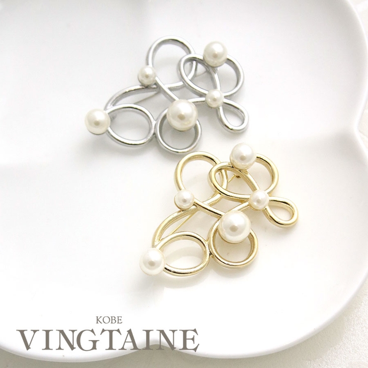 ブローチ ランダム デザイン | VINGTAINE | 詳細画像1 