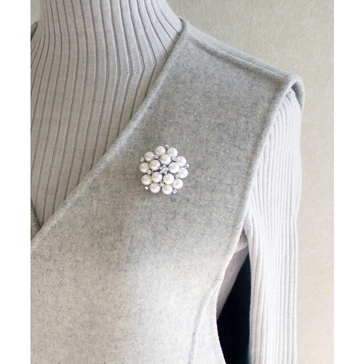 ブローチ ビジュー パール | VINGTAINE | 詳細画像6 