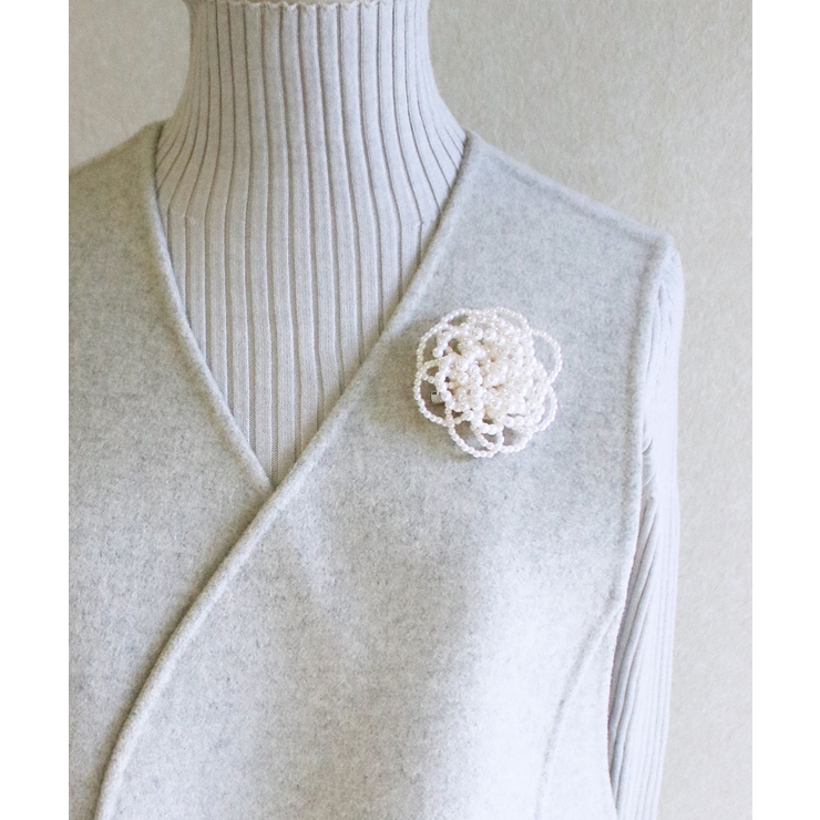 ブローチ パール フラワー | VINGTAINE | 詳細画像3 