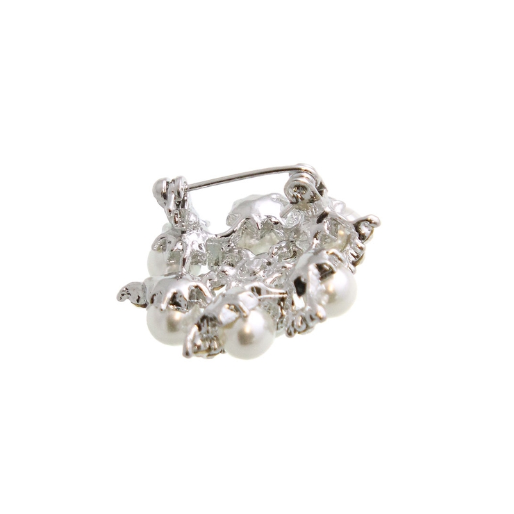 ブローチ スノークリスタル ビジュー | VINGTAINE | 詳細画像2 