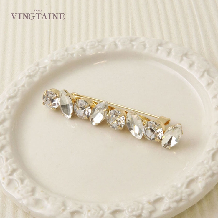 ビジュー ブローチ バーブローチ | VINGTAINE | 詳細画像1 