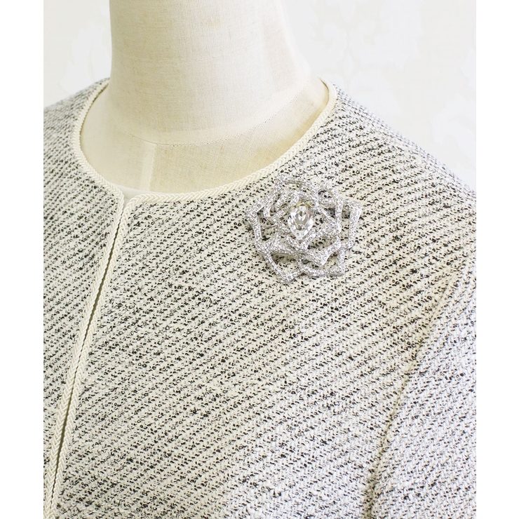 カメリアデザインブローチ 大ぶり 華やか | VINGTAINE | 詳細画像5 