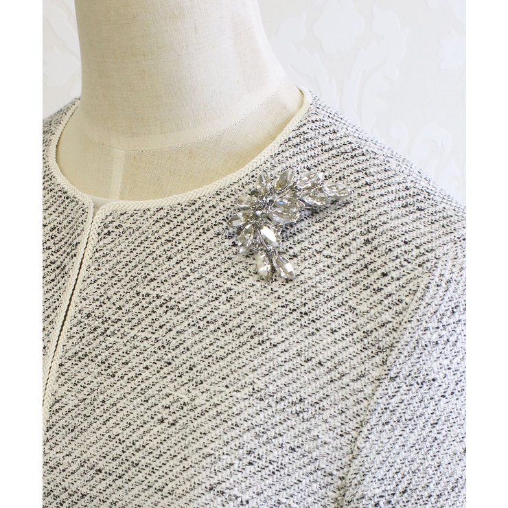 ブローチ ムーンリーフ/カットクリスタル BR-19 | VINGTAINE | 詳細画像8 