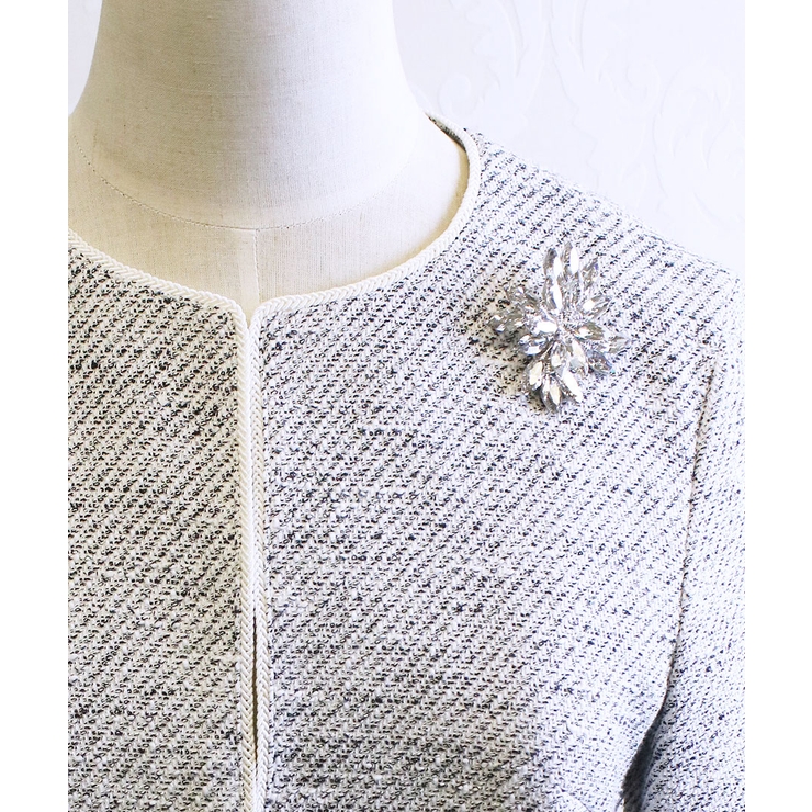 ブローチ リーフ/カットクリスタル BR-20 | VINGTAINE | 詳細画像8 