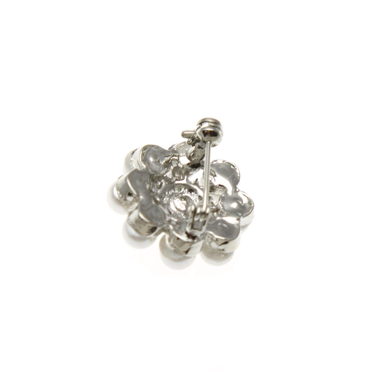 お花のようなパールミニブローチ フラワー スノー | VINGTAINE | 詳細画像6 