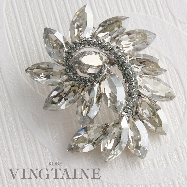 ブローチ リーフ型 BR-39 | VINGTAINE | 詳細画像1 