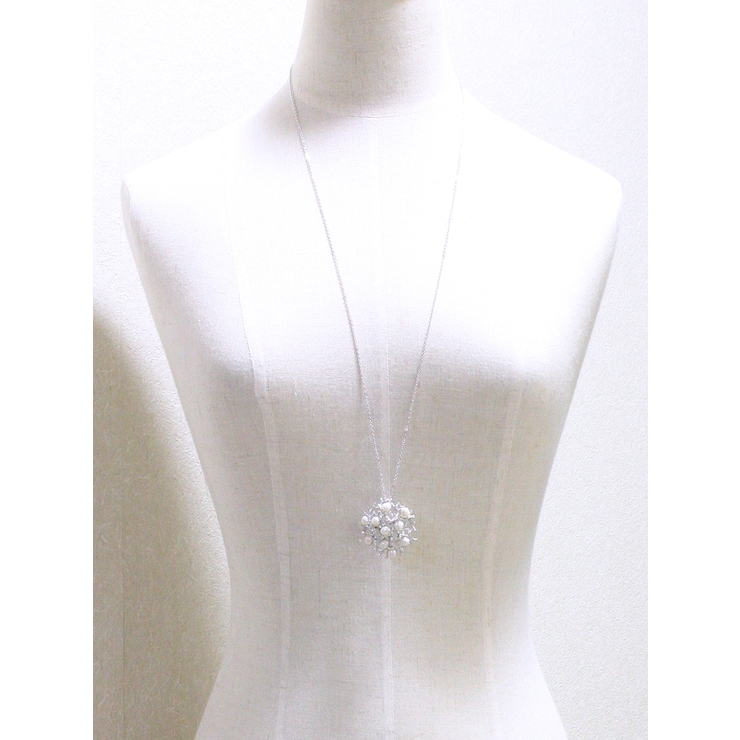 淡水パールラウンドブローチ ミディアム ブランチ風 | VINGTAINE | 詳細画像4 