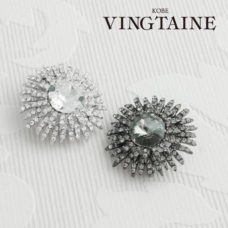 ミニブローチ ラウンド サークル | VINGTAINE | 詳細画像1 