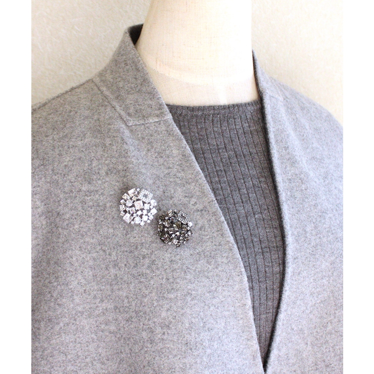 ブローチ モザイク ラウンド | VINGTAINE | 詳細画像5 