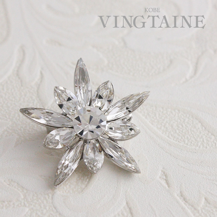 ブローチ クリスタル 結晶 | VINGTAINE | 詳細画像1 