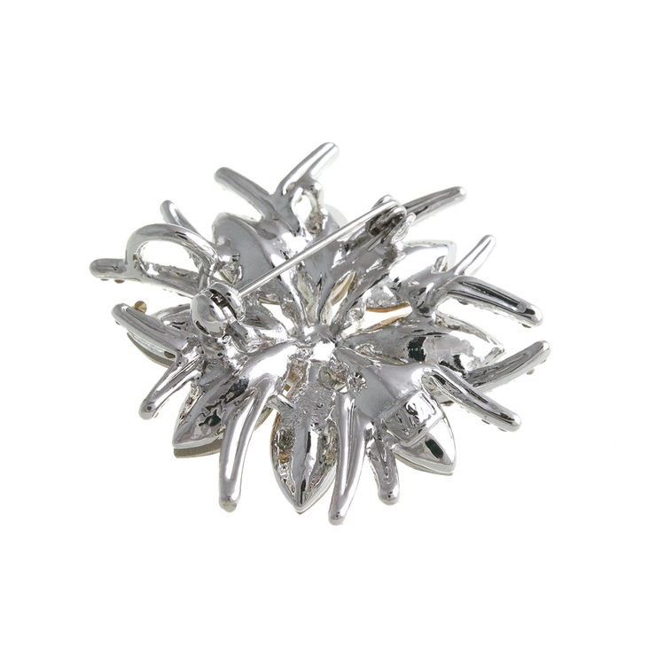 ブローチ クリスタル フラワー | VINGTAINE | 詳細画像2 