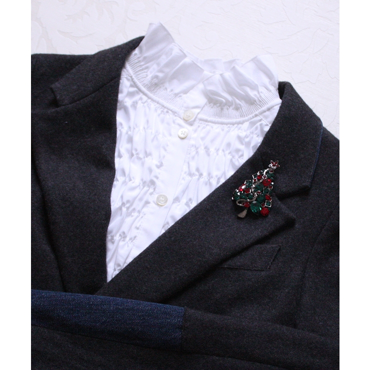 ツリーブローチ クリスマスツリー カラー | VINGTAINE | 詳細画像3 