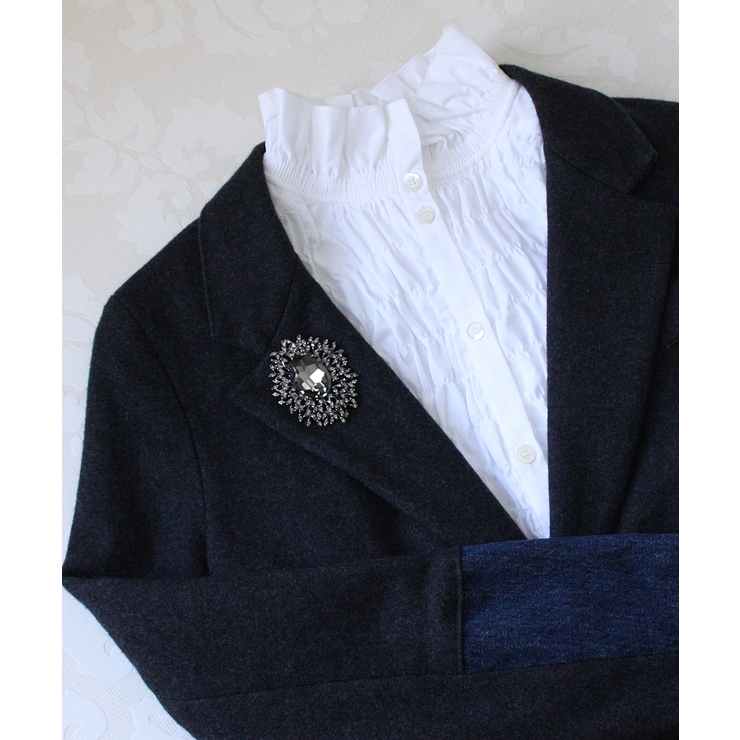 ブローチ オーバル クリスタル | VINGTAINE | 詳細画像4 