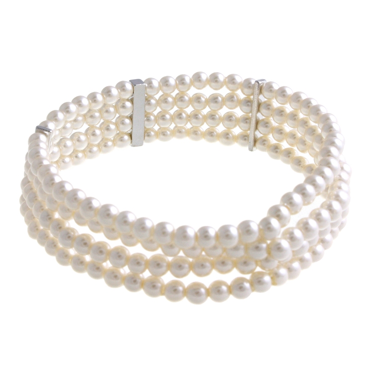 4連パールブレスレット(4mm） B14-5 | VINGTAINE | 詳細画像3 