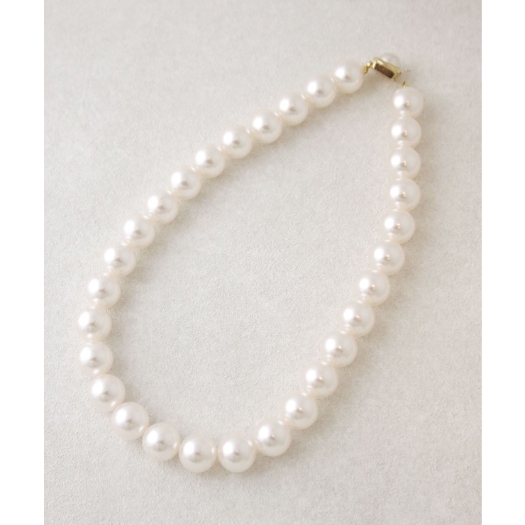 ショートパールネックレス（14mm） C14-17 | VINGTAINE | 詳細画像2 