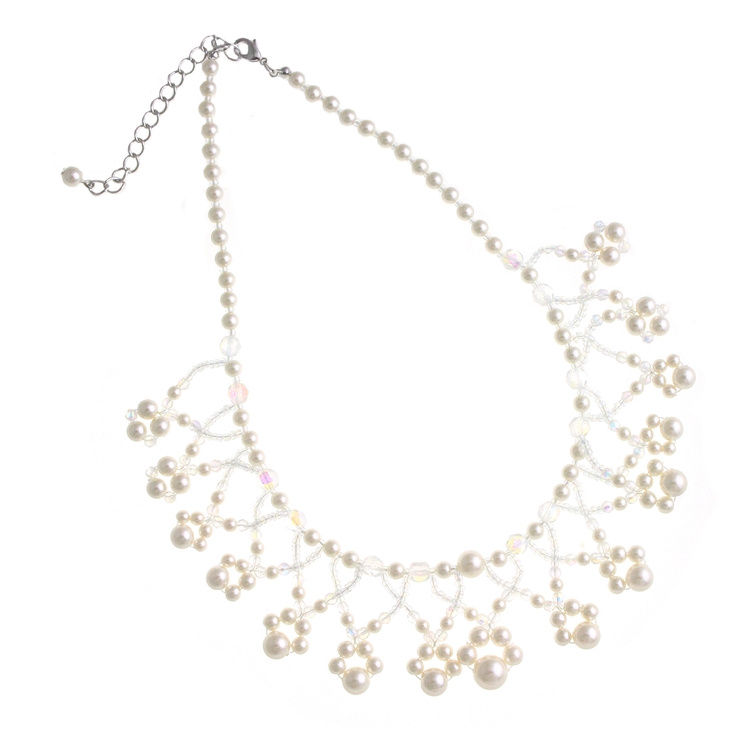 ビーズ×パールネックレス ブライダル 結婚式 | VINGTAINE | 詳細画像2 