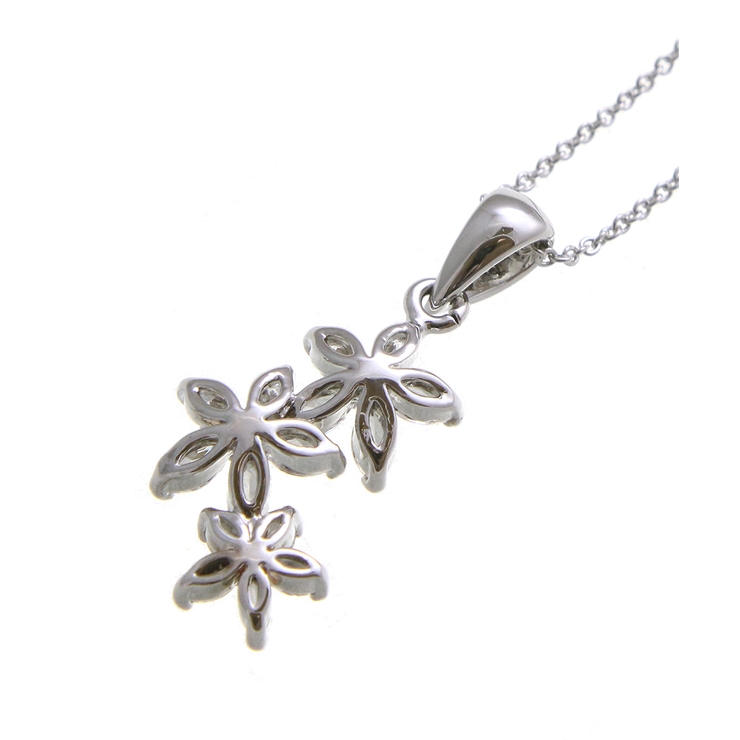 トリプルフラワーネックレス スライド式アジャスター スライドチェーン | VINGTAINE | 詳細画像7 