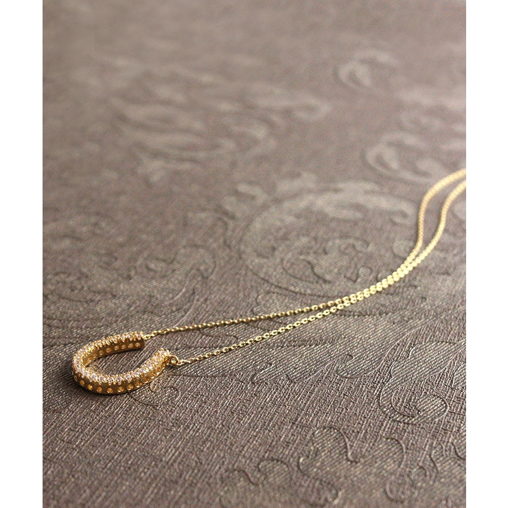 ビッグホースシューネックレス 馬蹄 スライド式アジャスター | VINGTAINE | 詳細画像9 