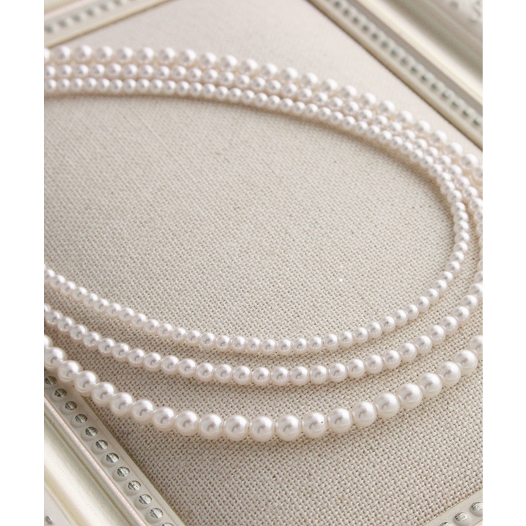 3連パールネックレス チョーカー 結婚式 | VINGTAINE | 詳細画像5 