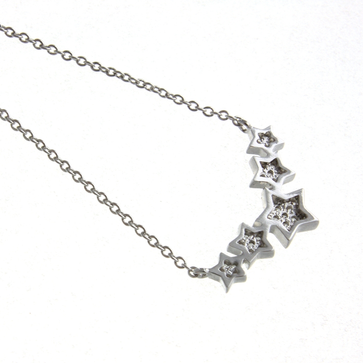 パヴェスターネックレス キュービックジルコニア ショートネックレス | VINGTAINE | 詳細画像7 