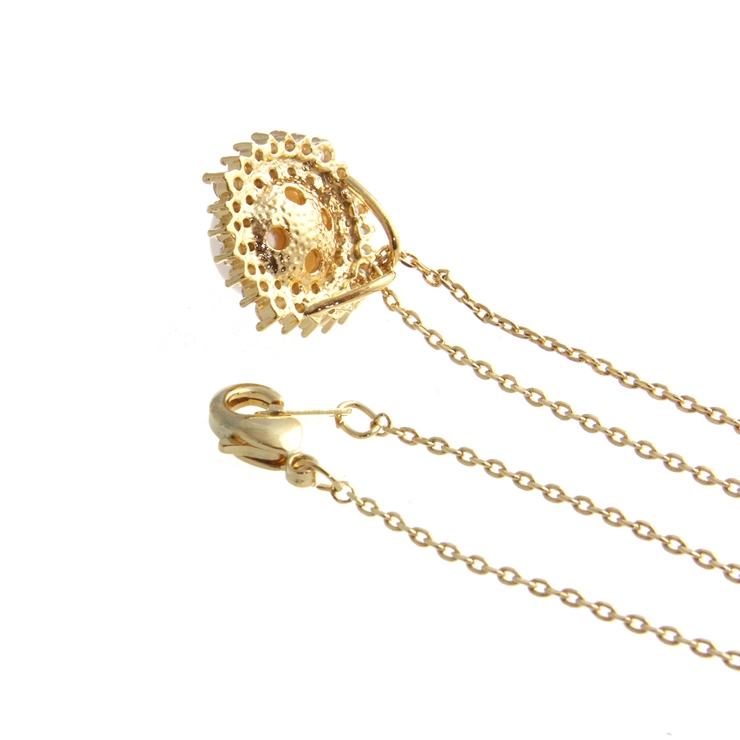 淡水パールラウンドネックレス アジャスター式 スライダーチェーン | VINGTAINE | 詳細画像6 