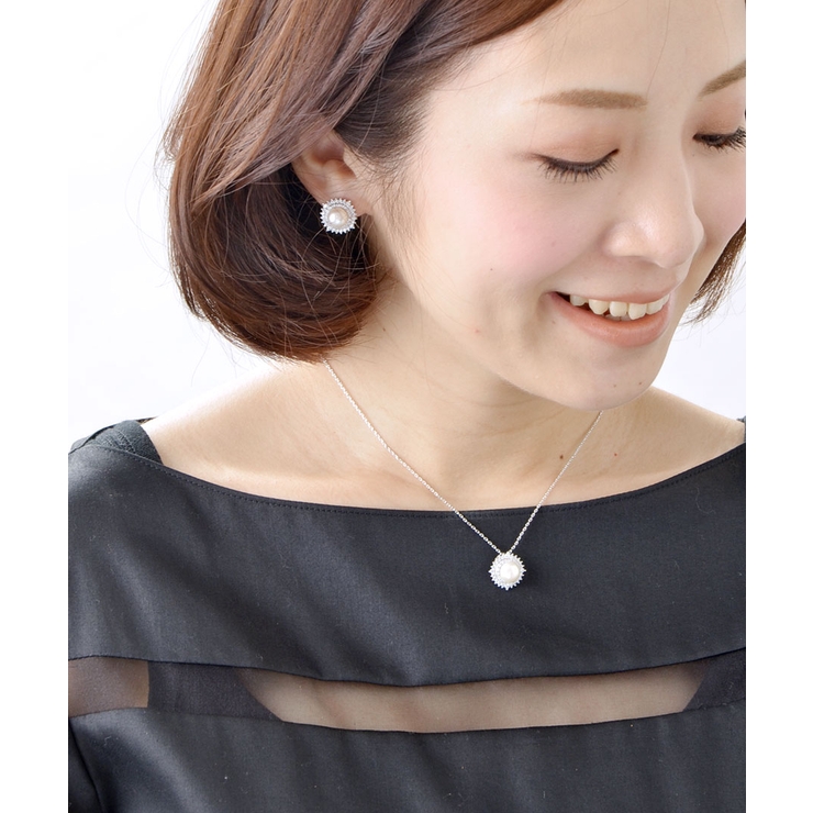 淡水パールラウンドネックレス アジャスター式 スライダーチェーン | VINGTAINE | 詳細画像8 