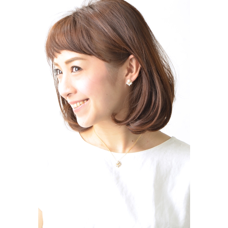 淡水パール×キュービックジルコニアデザインネックレス スライド式アジャスター ス… | VINGTAINE | 詳細画像6 