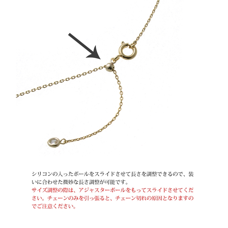 ダブルコットンパールネックレス（S）/シンプル C3129 | VINGTAINE | 詳細画像3 