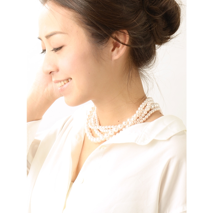 4連パールネックレス/ボリューム C3170 | VINGTAINE | 詳細画像6 