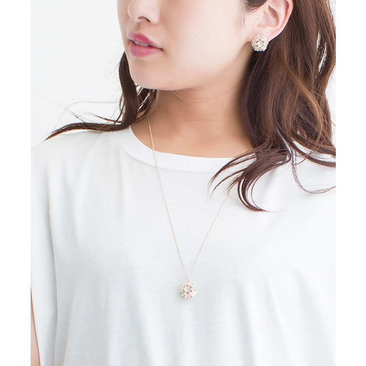 ネックレス フラワー ボール | VINGTAINE | 詳細画像4 