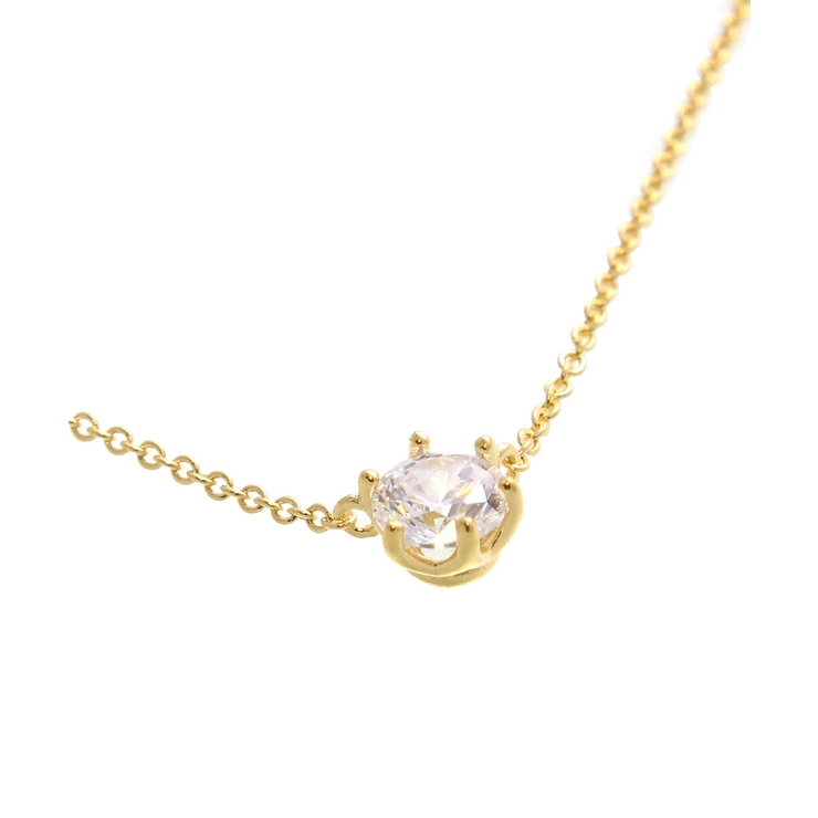 ネックレス 一粒 キュービックジルコニア | VINGTAINE | 詳細画像5 