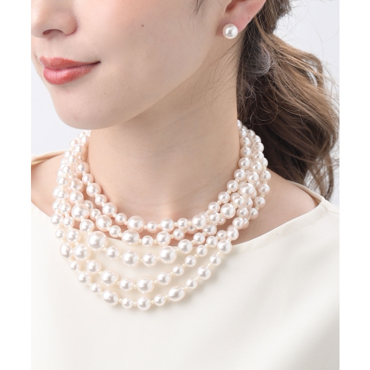 ネックレス パール 5連 | VINGTAINE | 詳細画像4 