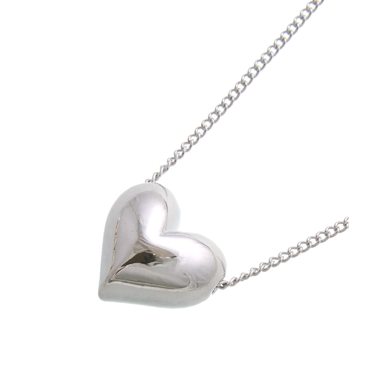 シルバー | ネックレス ハート メタル | VINGTAINE