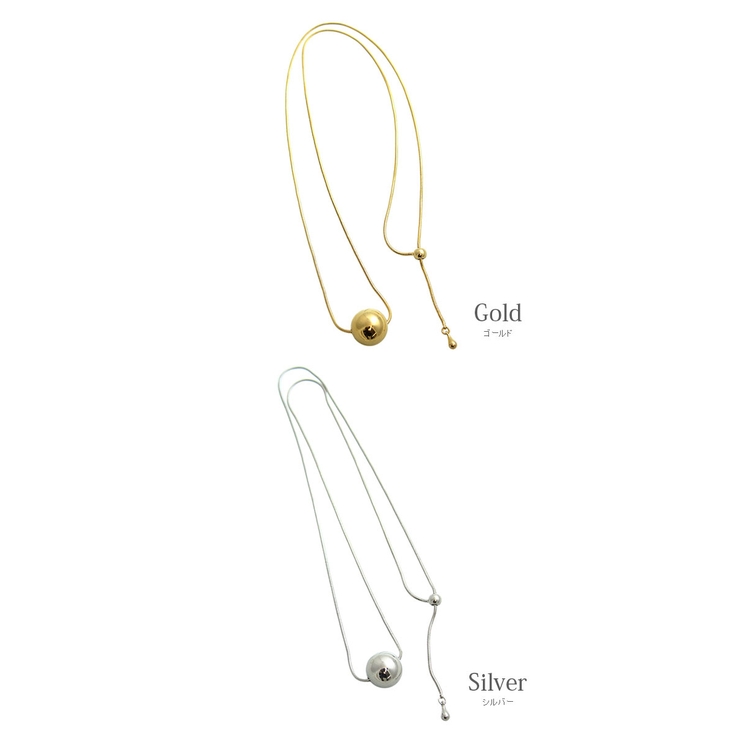 ネックレス メタル ボール | VINGTAINE | 詳細画像2 