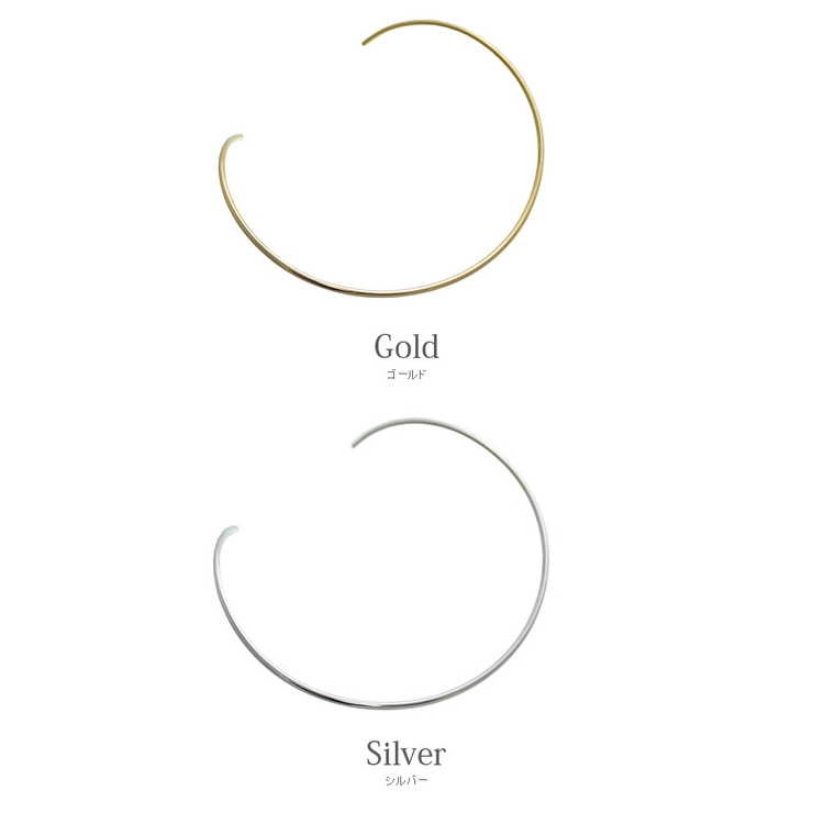 メタルチョーカー ネックカフ チョーカー | VINGTAINE | 詳細画像2 