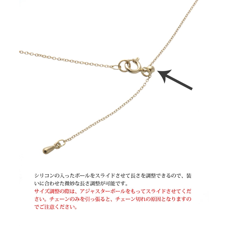 フラワーモチーフ ネックレス メタルアクセ | VINGTAINE | 詳細画像12 