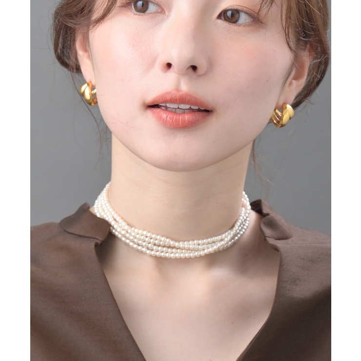 ロングパールラリアットネックレス ロープ 約152cm | VINGTAINE | 詳細画像9 