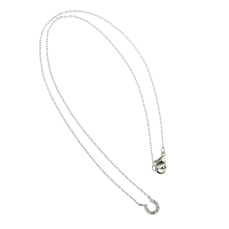 キュービックジルコニアホースシューネックレス キュービックジルコニア 馬蹄 | VINGTAINE | 詳細画像6 