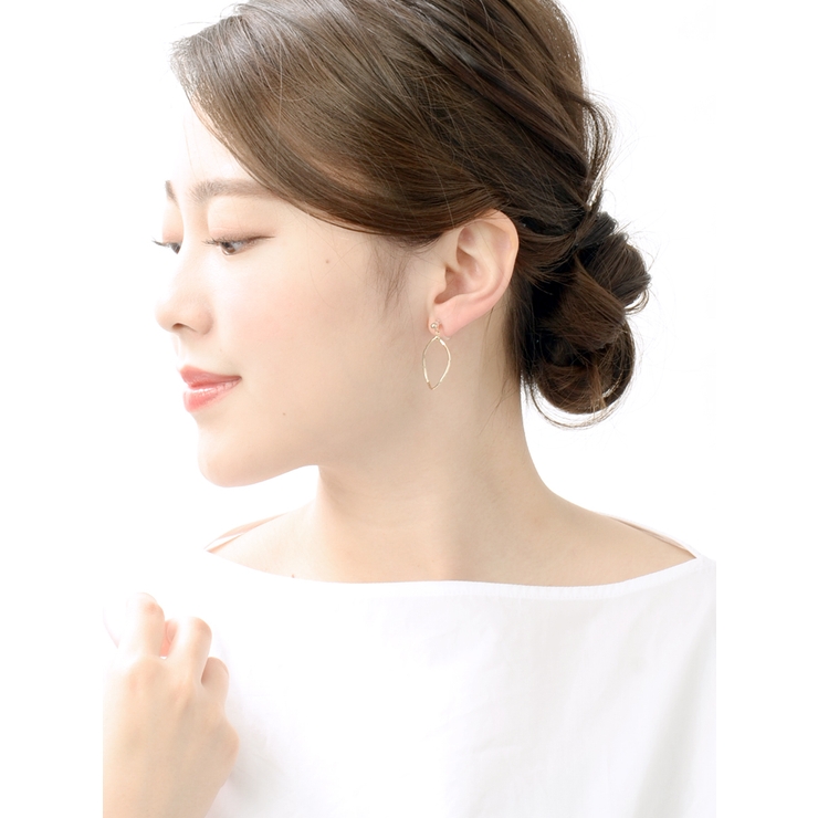 ウェーブリングノンホールピアス ピアスみたいなイヤリング シンプル | VINGTAINE | 詳細画像2 