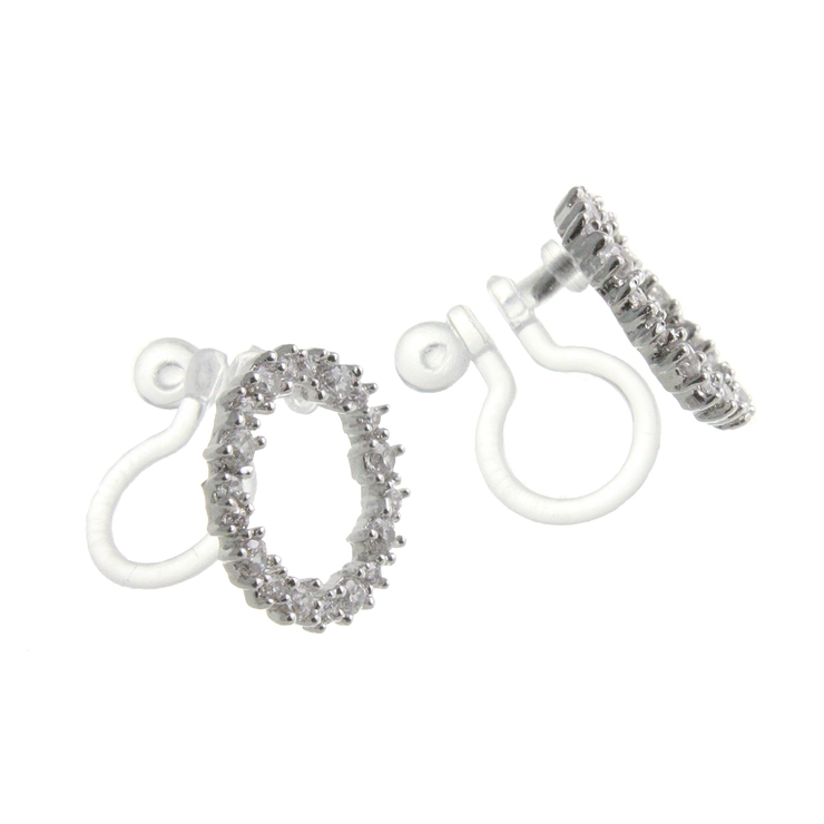 ノンホールピアス サークル 樹脂製イヤリング | VINGTAINE | 詳細画像5 