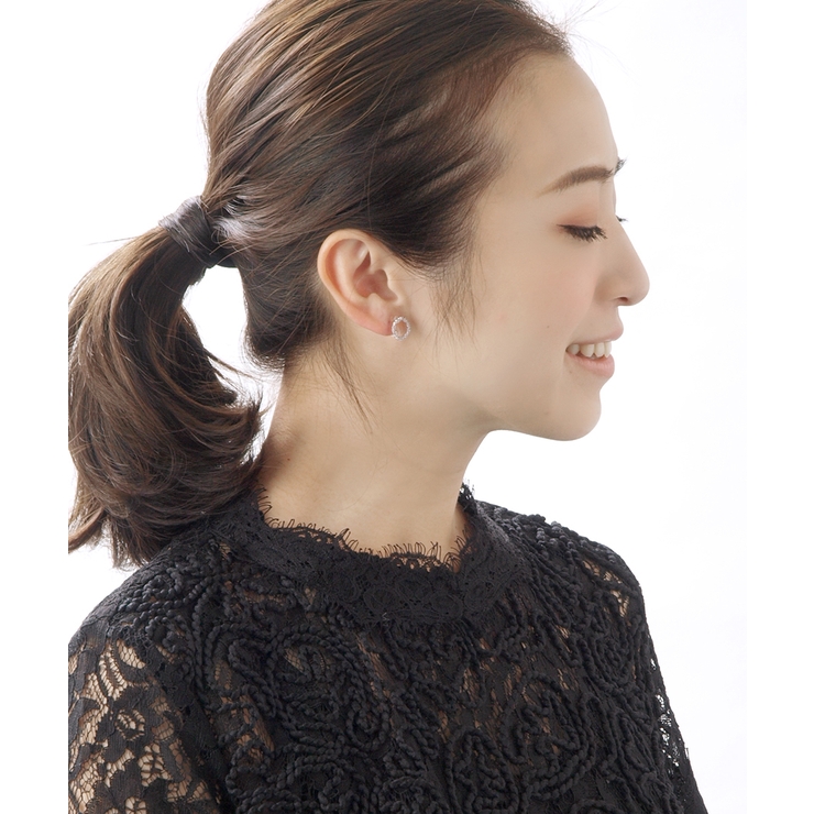 ノンホールピアス サークル 樹脂製イヤリング | VINGTAINE | 詳細画像7 