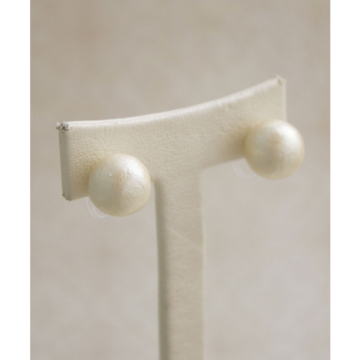 ノンホールピアス コットンパール 12mm | VINGTAINE | 詳細画像5 