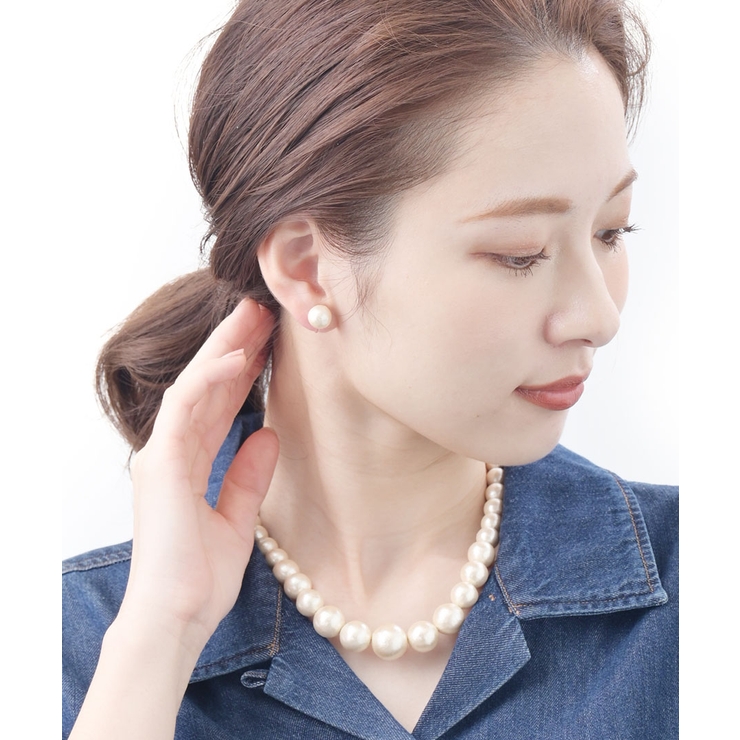 ノンホールピアス コットンパール 10mm | VINGTAINE | 詳細画像5 