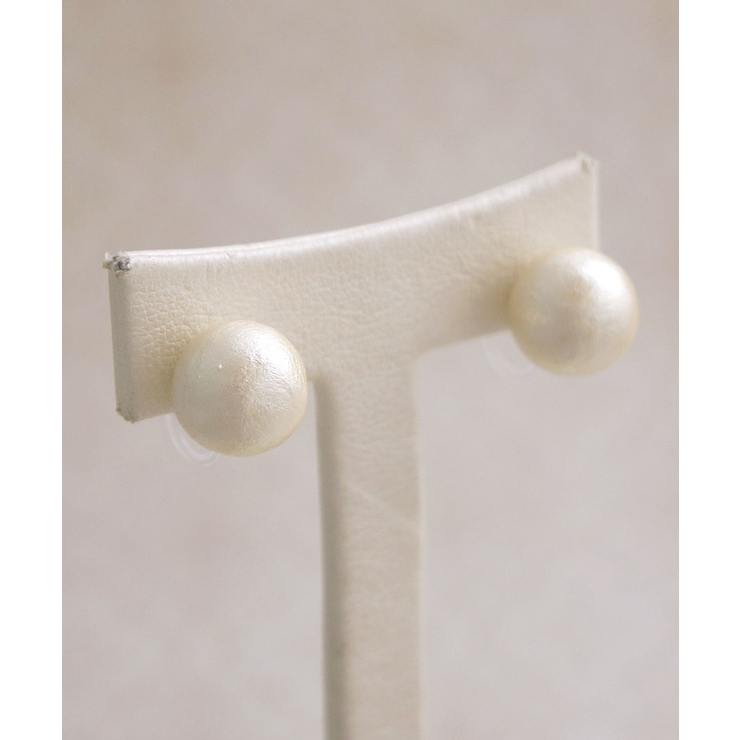 ノンホールピアス コットンパール 10mm | VINGTAINE | 詳細画像7 