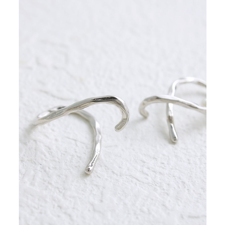 ニュアンスウェーブイヤーカフ パール アシンメトリー | VINGTAINE | 詳細画像10 