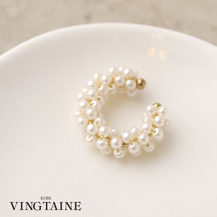 【片耳販売】イヤーカフ イヤリング パール | VINGTAINE | 詳細画像1 