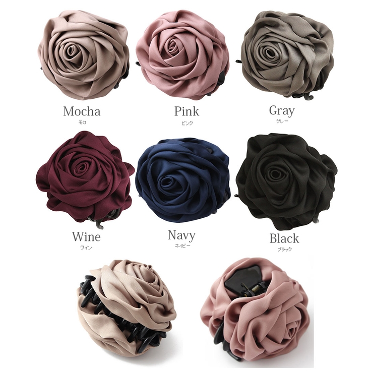 バンスクリップ ローズ サテン | VINGTAINE | 詳細画像15 
