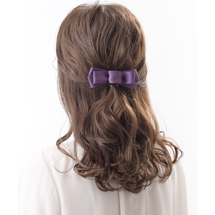 ヴァンテーヌのリボンバレッタ（M） ヘッドアクセ ヘッドドレス | VINGTAINE | 詳細画像9 